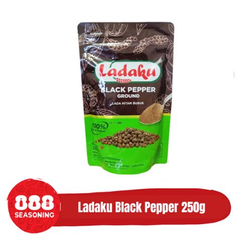 Jual Ladaku Desaku Black Pepper Ground Merica Hitam Bubuk G Shopee