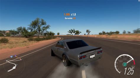 Forza Horizon 3 On Desert With Skyline 2000 Gtr Youtube