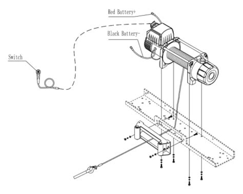 Warrior 12000 Sr Electrical Winch Instruction Manual