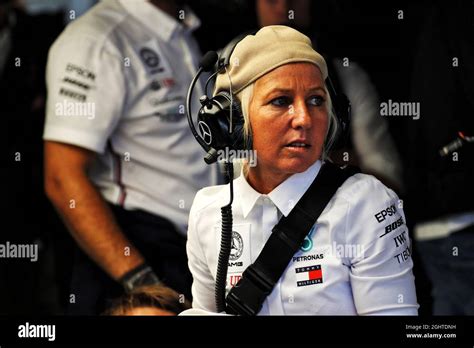 Angela Cullen (NZL) Mercedes AMG F1 Physiotherapist. 28.07.2019 ...