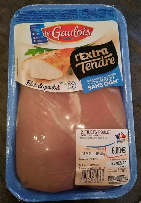 Le Gaulois Filet De Poulet Extra Tendre