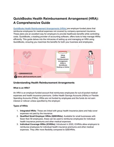 Ppt Quickbooks Health Reimbursement Arrangement Hra A