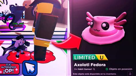 2000 COPIAS CONSIGUE LA AXOLOTL FEDORA GRATIS EN PUNCH SIMULATOR