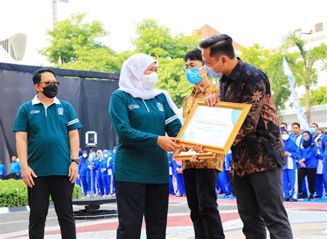 Gubernur Khofifah Launching Logo Dan Kick Off Hari Jadi Ke 77 Provinsi