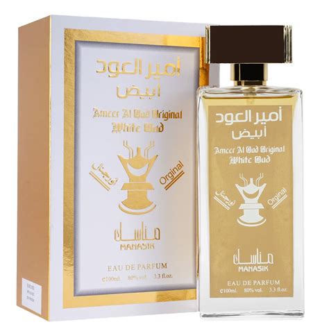 Buy Manasik Ameer Al Oud Original White Oud Long Lasting 100ml Men