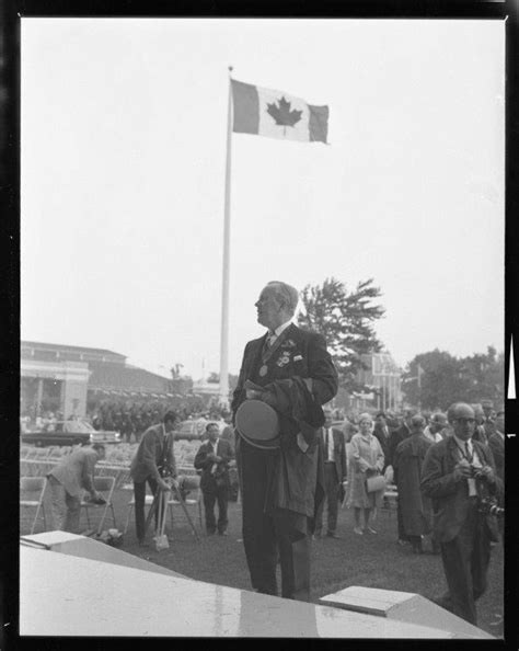 Lester B Pearson Canada - Lester B Pearson with Canada’s New Flag, 1965 – CNE Heritage