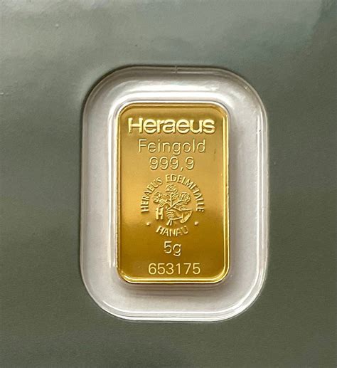 Grams Gold Heraeus Sealed Catawiki