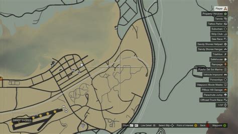 Sandy Shores Gta Map Maping Resources