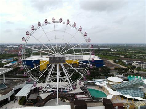 Aerial View Of Aeon Mall Jakarta Garden City Aeon Is A Largest