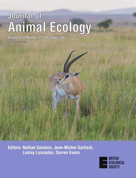 Sean MacDonald Co-Authors New Article in the Journal of Animal Ecology ...