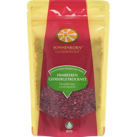 SONNENKORN Himbeeren Gefriergetrocknet Bio Knospe 40g Kaufen Kanela