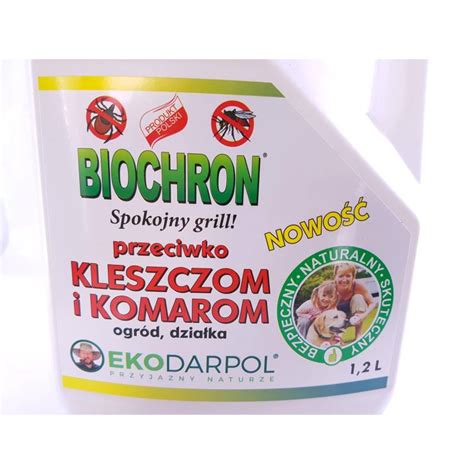 Ekodarpol L Biochron Przeciw Komarom I Kleszczom Spray Oprysk Do