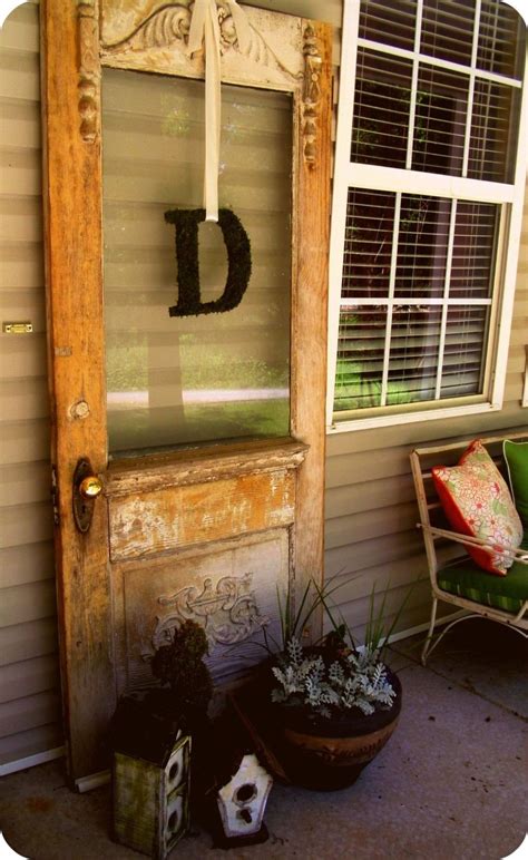 40 Creative Ways To Repurposed An Old Door 30 Old Door Decor Old