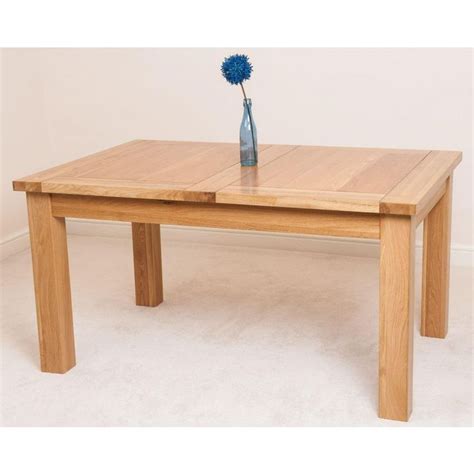 Seattle Cm Oak Extendable Dining Table Extendable Dining