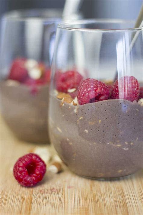 High Protein Chocolate Overnight Oats With Almond Milk Diabetes Strong