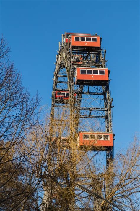 Wiener Riesenrad in Vienna Closeup Editorial Stock Photo - Image of wiener, carriage: 65911363