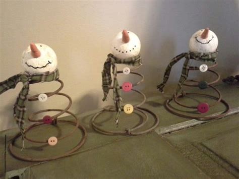 Simple Snowmen Ideas For Your Holiday D Cor Bed Spring Crafts