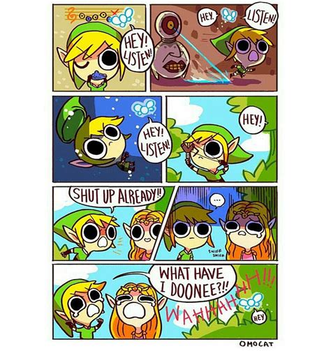 The Legend Of Zelda Comic Strip