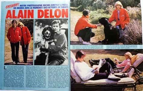 Alain Delon Mireille Darc Coupure De Presse Pages Clipping