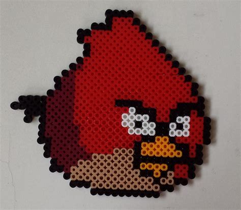 Week 26 Day 177 Bird Angry Bird Perler 365 Day Bead Challenge Hama