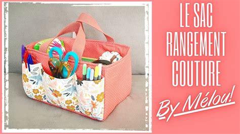 Tuto diy facile débutant Coudre le sac de rangement couture By