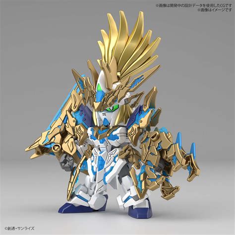 Gundam Sd Gundam World Heroes Model Kit 17 Ryuson Lei Bei Unicorn