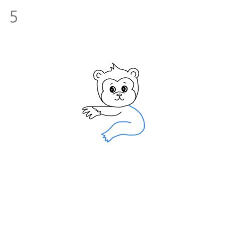 How to Draw a Monkey Climbing a Tree - Step by Step Easy Drawing Guides - Drawing Howtos