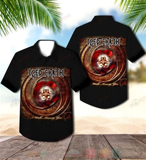 Hot Iced Earth I Walk Among You D Hawaiian Shirt Express Your Unique