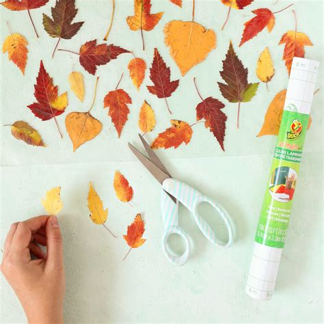 How To Fall Leaves Placemats Duck Brand