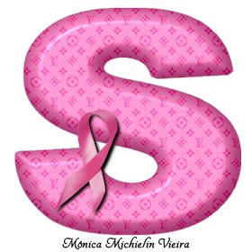 Alfabeto Outubrorosa Png Pink Alphabet Breastcancer Pink Day