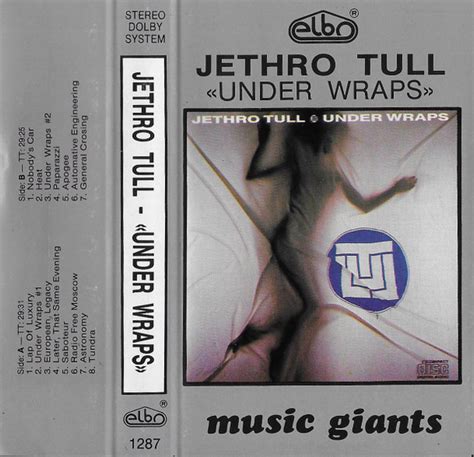 Jethro Tull Under Wraps Cassette Discogs