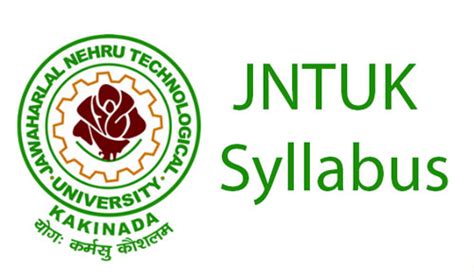 JNTUK R13 Syllabus Books PDF Download Subject Wise for All Branches ...