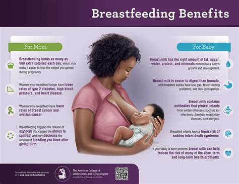 This Image Is About Benefits Of Breastfeeding For The Mother As Well As