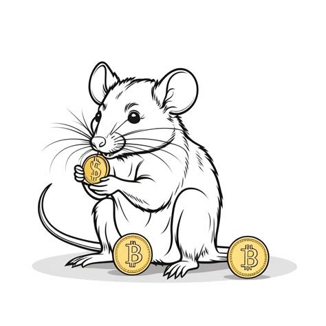 Rat Biting Whole Body on Gold Coin | Stable Diffusion Online