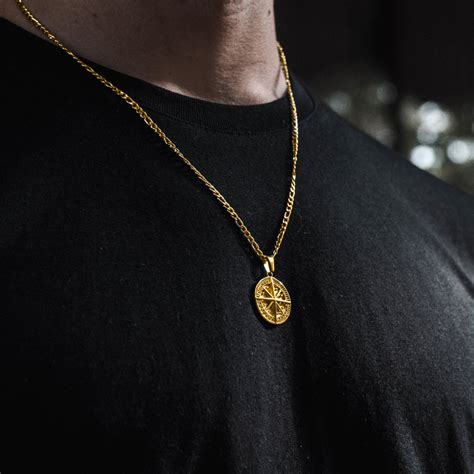 Golden Chain Necklace Men