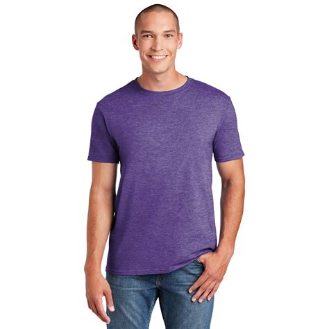 Gildan Softstyle T Shirt Heather Purple Full Source