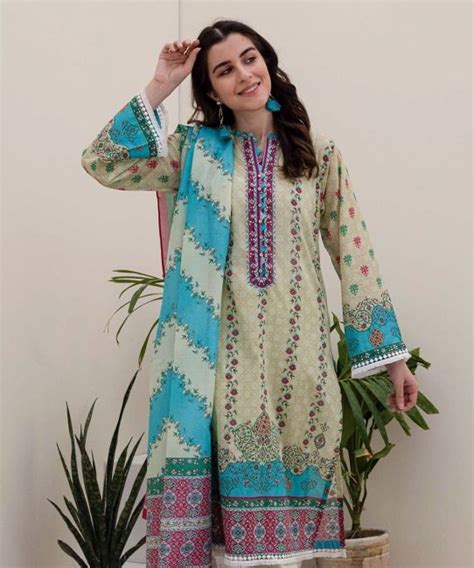 Zellbury Latte Beige Lawn Suit Lawn Collection 2021 In 2023 Lawn