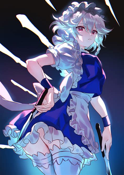 Izayoi Sakuya Sakuya Izayoi Touhou Image By Kumorix 3148881