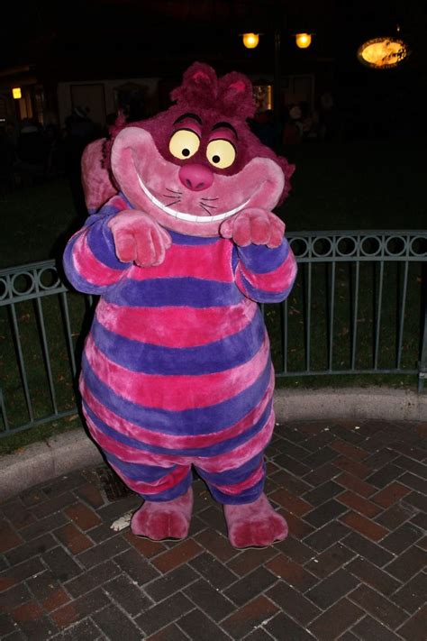 Disneyland Paris Halloween Characters Including March Hare Cheshire Cat