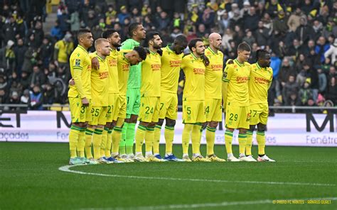 FC Nantes FC Nantes Stade Brestois 29 La Feuille De Match 0 2