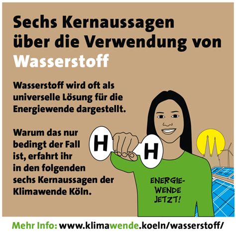 Wasserstoff Klimawende K Ln