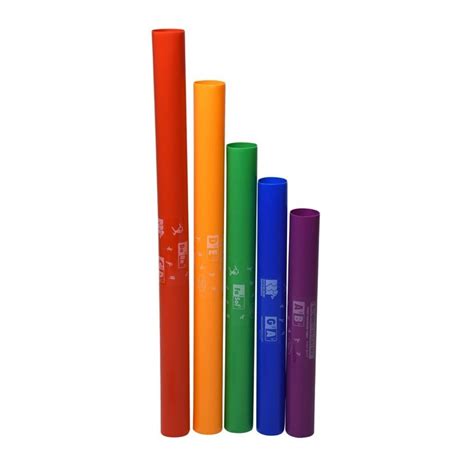 Boomwhackers Tuned Percussion Tubes Chromatics Set (5) at Gear4music