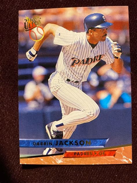 Fleer Ultra Padres Darrin Jackson Baseball Card Ebay