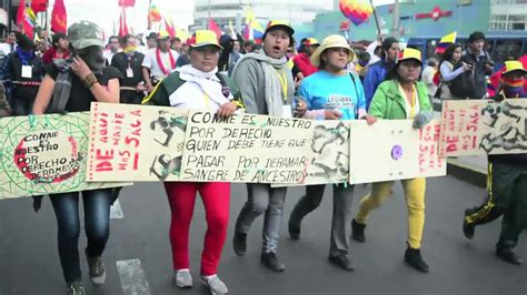 Levantamiento Ind Gena Y Popular Octubre La Marcha Lleg Quito