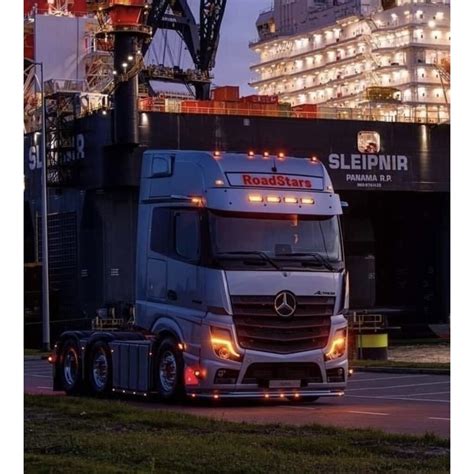 Oranje Dagrijverlichting Mercedes Actros Go In Style Nl