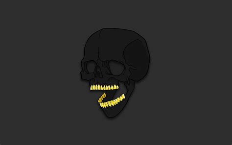 HD wallpaper: red human skull wallpaper, black, copy space, black ...