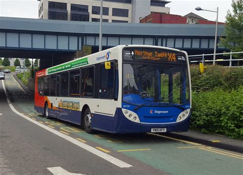 Stagecoach In South Wales Scania ADL Enviro 300 YN15 KFY 28729