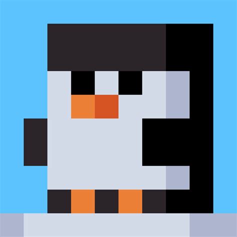 Pixel Art Penguin by ChompyLava on DeviantArt