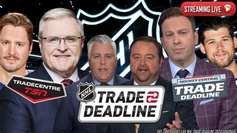 NHL Trade Deadline 2023 LIVE Stream TSN Sportsnet Live Tracker