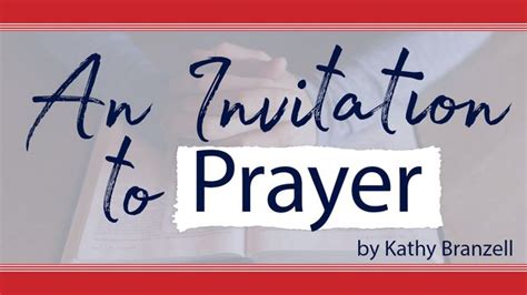 An Invitation To Prayer | Devotional Reading Plan | YouVersion Bible